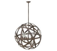 Grande lampe suspendue d'extérieur en fer E14 40W Carson Hinkley