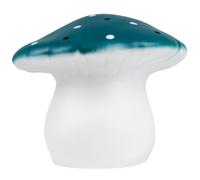 Lampe grand champignon bleu sarcelle
