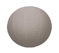 Grande Lanterne Japonaise Taupe, Lampion Boule Papier, 50 cm, à Suspendre