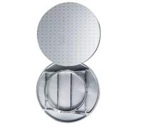 Grande Lazy Susan Plateau Tournant 70 80 90 100cm Plateau De Service | Plateau Rotatif Rond Assiette De Service Rotative En Acier Inoxydable Pour Restaurants, Cuisines(Pattern,31"(80cm))