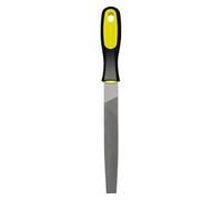 Grande Lime Plate 8/10 Pouces, Outil d'Affûtage Manuel, Lame de Meulage Acier avec Poignée, Pour Aiguiser Couteau, Hache, Outils Métal, Atelier, Bricolage, Réparation