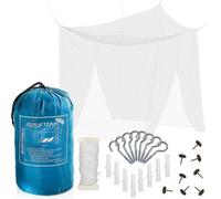 Grande moustiquaire pour lits doubles, 200 x 220 x 200 cm, protection contre les insectes