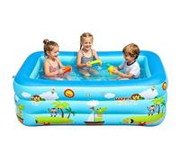 Grande Piscine Gonflable pour, Piscine carrée extérieure Pliable