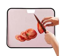 Grande planche à découper - Bord surélevé - Passe au lave-vaisselle - Antidérapante - Avec d'appui légère - Pour couper le fromage - Pour la maison, le restaurant, le camping, le barbecue