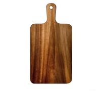 Grande Planche de Cuisine en Acacia Massif - Design Double Face avec Ergonomique - Pour Trancher Fromage Pain et Légumes 40cm