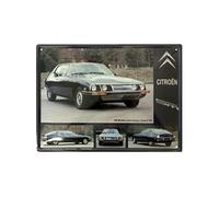 Grande Plaque métal Citroën SM