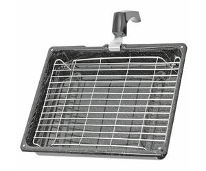 Grande Poêle De Gril Pour Four Hotpoint Indesit Creda 380mm x 280mm