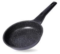 GRANDE - Poêle en granit - 18 cm - Alliage d'aluminium - Compatible avec les plaques de cuisson à gaz et à induction - Noir