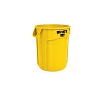 Grande Poubelle Qualité Professionnelle Multi Usages 75 litres - Jaune