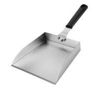 Grande spatule - Pelle à gril pour cuisiner | Large spatule plate avec contrôle de grattoir des bords et manipulation prête à la chaleur pour la fabrication de crêpes, barbecue dans le jardin, repas