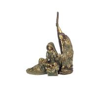 Grande statue Nativité en résine 36 cm