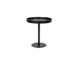 Grande table d'appoint en bois noir Yuri