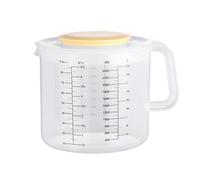 Grande tasse de mesure en plastique avec bouchon gradué 2 400 ml