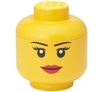Grande Tête Lego pour rangement taille L - Girl