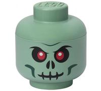 Grande Tête Lego pour rangement taille L - Skeleton Vert