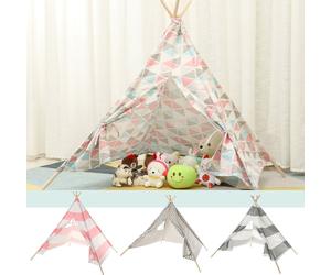 Grande Théière Enfants Coton Toile Jeu Maison Garçons Filles Wigwam - Type B
