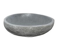 Grande vasque à poser en pierre naturelle galet rivière 50-60cm grand lavabo | CHOIX SUR PHOTO
