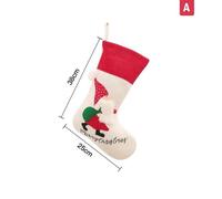 Grands Bas De Noël Père Noël Pour Aarbre De Cheminée, Pour Suspendre Des Chaussettes, Cadeau De Noël, Sac Cadeau, Pendentif De Noël