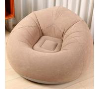 Grands fauteuils gonflables paresseux, fauteuils de salon en PVC, canapés-sacs, canapés-coussins, fournitures de salle de séjour tatami, camping d'extérieur Taille UniquePolychlorures de vinyle