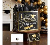 grands sacs cadeaux pour la fête de fin d’études pochettes surprises boîtes bonbons fournitures de célébration scolaire