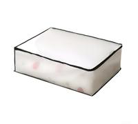 Grands sacs de compression sous vide pour le rangement des vêtements - Économiseur d'espace avec fenêtre transparente pour literie et couettes - Sac de couette étanche à l'humidité 80 x 60 cm (taille