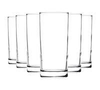 Grands verres traditionnel de la collection de vaisselle Argon - 295ml (10 oz) Coffret-cadeau de 6