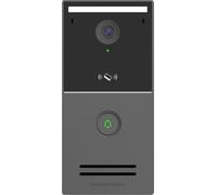 Grandstream GDS3727 Station de porte vidéo IP | Contrôle d'accès extérieur, interphone vidéo et enregistrement de sécurité | Clé de sonnette | Boîtier en plastique | Wi-Fi 6