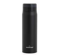 GrandTies Bouteille d'eau de voyage légère avec passoire - Bouteilles d'eau isothermes sous vide de 591 ml pour homme et femme, cantine en métal à double paroi, garde vos boissons préférées chaudes ou