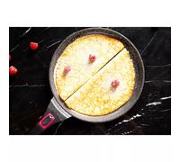 Granit PRO Crêpière Fonte Aluminium revêtement céramique Manche amovible Induction D28 cm