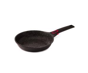 Granit PRO Poêle Fonte Aluminium Aspect Pierre Manche amovible Induction D20 cm SC