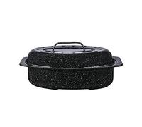 GRANITEWARE - Cocotte Roaster petit format - Acier émaillé - Ovale - 2,2L | Ultra-légère, Cuisson dorée et moelleuse