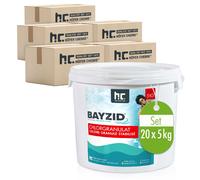 Granulé de chlore choc stabilisé Bayzid® - Seau de 5 kg pour un entretien optimal de votre piscine