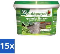 Granulés anti-limaces – Emballage en vrac – 2,5 kg – 15 unités