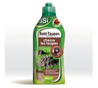 BSI - Granulés Anti Taupes 100% Naturel et Longue Durée 3 à 4 Mois - Préventif et Curatif - Couvre 100m2 de Surface, Jaune / Gris