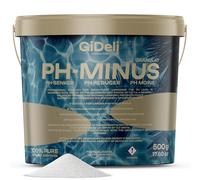 Granulés pH Minus 500 g dans Un Seau - Réduit Le pH de la Piscine - Produit d'entretien de l'eau pour Une Eau cristalline - Idéal pour Tous Les Types de piscines - Dosage