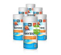 Bayzid® pH Moins Granulé 6 x 1.5 kg (9 kg) - Régulateur de pH Piscine - Réduit l'Alcalinité & Préserve la Clarté de l'eau