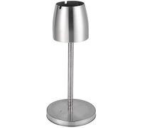 Graootoly Cendrier télescopique en acier inoxydable Cendrier sur pied cendrier portable en métal coupe-vent cendrier accessoires fumeurs