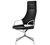 Graph Chaise de conférence à dossier haut 302/5 Wilkhahn - 0030205