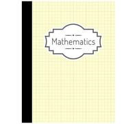 Graph Paper Composition: Mathematics Notebook 5x5: 50 Sheets/100 Pages, Classy Cream Notebook, Large 8.5 X 11 Inch / 21.59 X 27.94 Cm, 5x5 Graph Paper Composition, Gray Lines