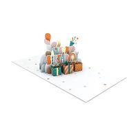 Graphique Atelier | Carte pop-up Pretty | en trois dimensions | Happy Birthday