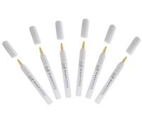 GRAPHIT Fill’It Blister de 6 marqueurs vides pour encres acryliques ou à alcool, peintures acryliques, encre de chine, pointe ogive 4,5mm
