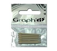 GRAPH'IT Sachet de 6 pointes fines de remplacement en polyester pour marqueurs à alcool Brush