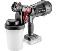 GRAPHITE 18V Energy+ HVPL Pistolet à peinture, viscosité max 60DIN-s, puissance 243W, capacité 900ml, poids 1,45kg, auto, pistolet à peinture