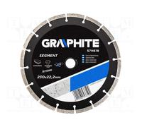 GRAPHITE 57H619 Disque diamant à couper