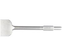 GRAPHITE Burin plat 115 x 400 mm, emmanchement hexagonal - Burin haute performance pour un décapage et un mortaisage précis