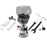 GRAPHITE Coupe-bordures Fraiseuse à bois sans chargeur Fraise avec moteur sans balais Vitesse de rotation de 12 000 à 28 000