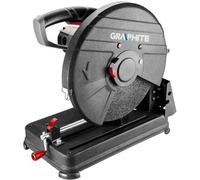 Graphite - Coupe-métal 2600w, Lame 355mm - Coupe Jusqu'à 120mm