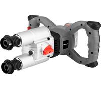 GRAPHITE Energy+ 18V double malaxeur sans brosse ; sans fil ; pour mélanger peinture, mortier et crépi, pour chapes autonivelantes, interrupteur de sécurité poignées ergonomiques autobloquantes