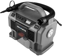 GRAPHITE Energy+ Compresseur à batterie 18V sans batterie, tension d'alimentation (allume-cigare) 12V DC, compresseur et pompe, fonction de vidange, puissance nominale
