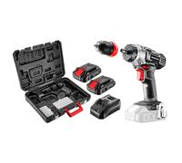 GRAPHITE ENERGY+ SET Perceuse/visseuse sans fil 18V, Li-Ion, mandrin, pack batterie 2Ah, chargeur, coffret de transport (58G022-SET2)
